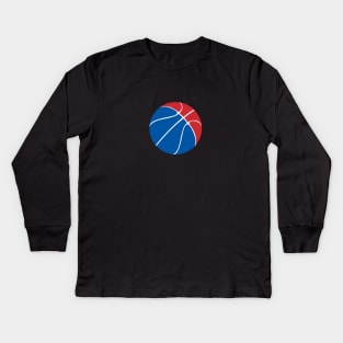 NBA logo basketball - ball only (without borders) Kids Long Sleeve T-Shirt